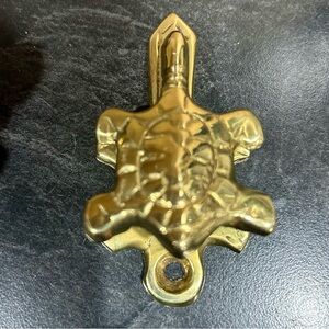 Gold Turtle Wall Hook